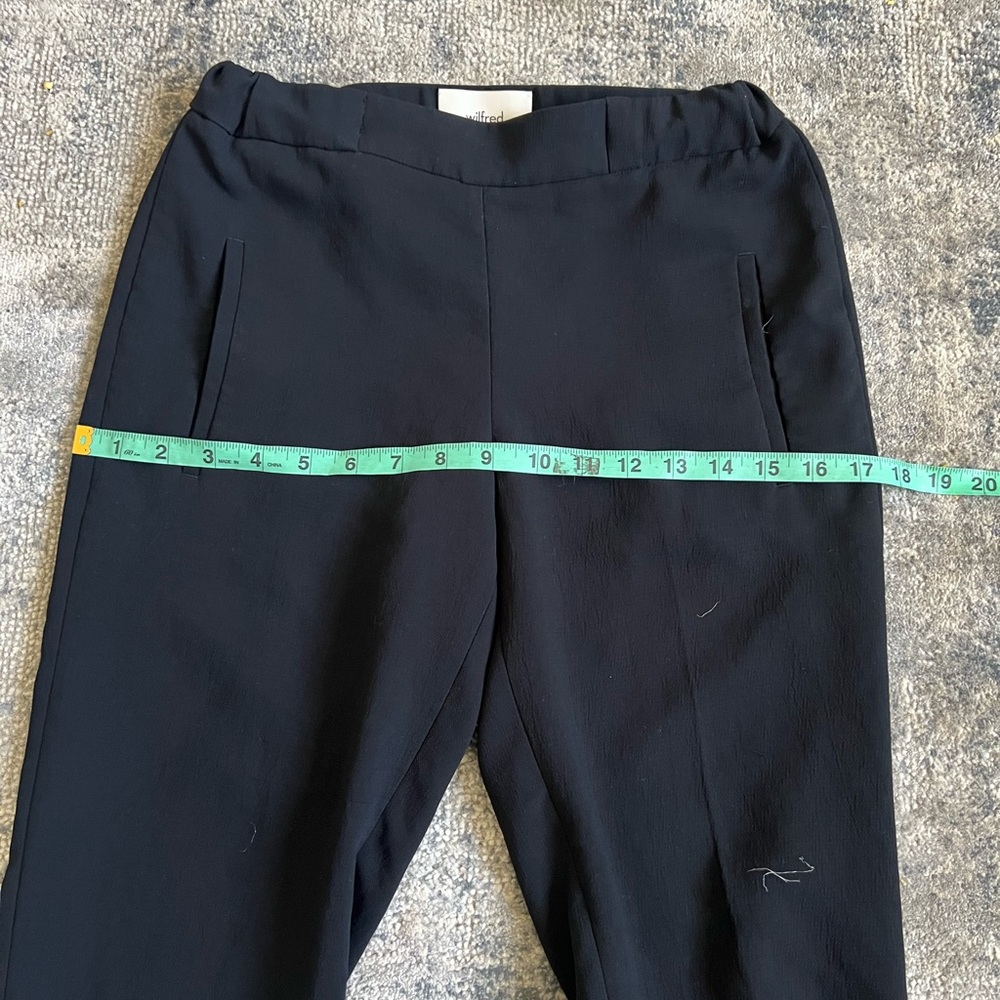 Aritzia Wilfred Darontal Black Pant 00 - Picture 12 of 13